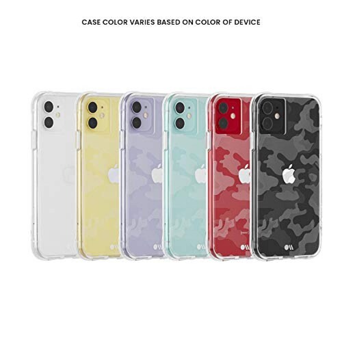 Funda Case-Mate - iPhone 11 Camouflage Case - Tough Camo - 6.1 - Clearly Camo