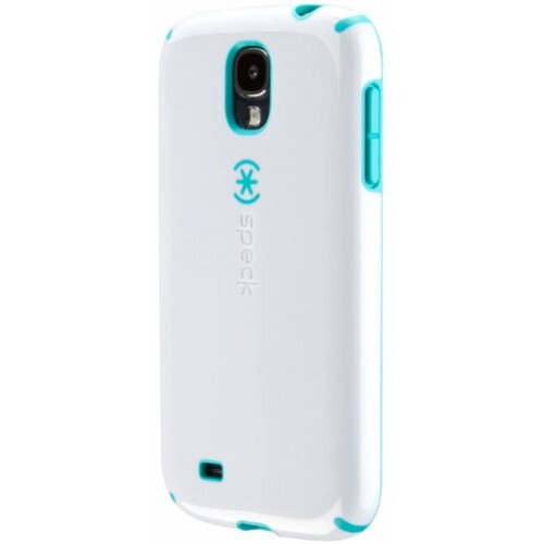 Funda Speck Products CandyShell Samsung Galaxy S4 Case - White/Caribbean Blue