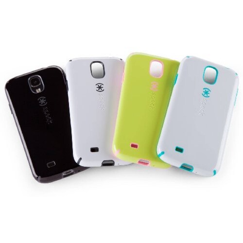 Funda Speck Products CandyShell Samsung Galaxy S4 Case - White/Caribbean Blue