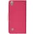 Funda Asmyna Cell Phone Case for LG Tribute HD - Hot Pink Pattern/White Liner