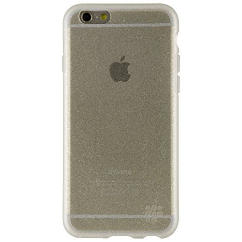 Funda Kamiliant Case for iPhone 6S/6, Protective, Slim Fit, Clear Gold Glitter