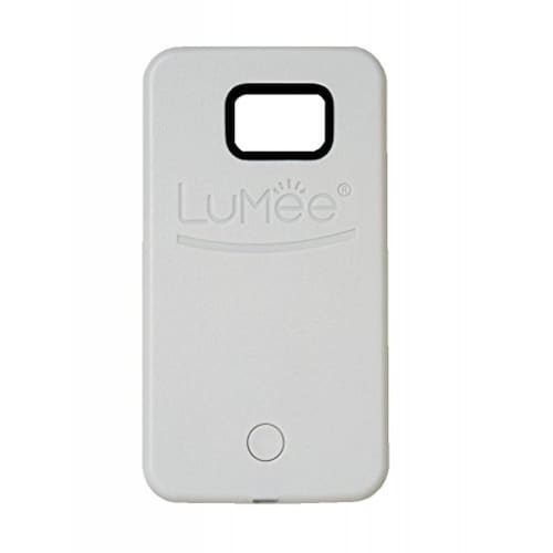Funda LuMee - Funda para Celular Samsung Galaxy S6 Color Blanco con iluminación