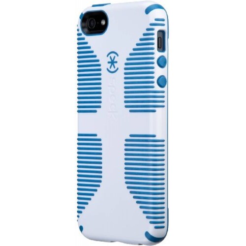 Funda Speck Products CandyShell Grip Case for iPhone SE/5/5S, White/Harbor Blue
