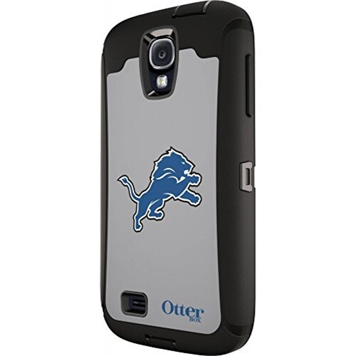 Funda Otterbox Samsung Galaxy S4 NFL Lions (Black with Detroit Lions NFL Graphic)