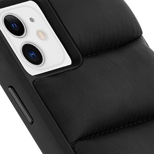 Funda Case-Mate Puffer Funda para Apple iPhone 11, 6.1", Color Negro, Paquete de 1