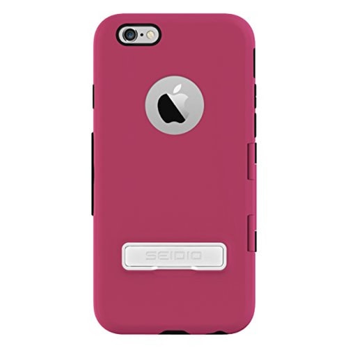 Funda Seidio CAPSA Touchview Case with Metal Kickstand for Apple iPhone 6/6S, pink