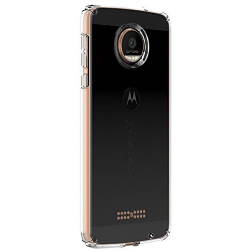 Funda Speck Products CandyShell Clear Case for Moto Z Droid Smartphone, Clear/Clear
