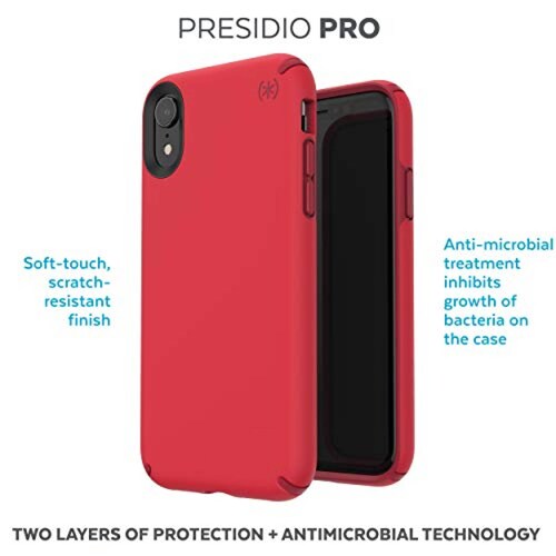 Funda Speck Products Presidio Pro - Funda para iPhone XR illion Red