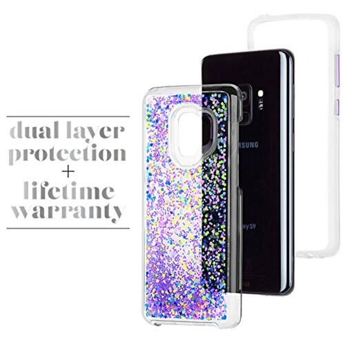 Funda Case-Mate Samsung Galaxy S9 Case Cascading Liquid  rk, Purple