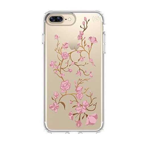 Funda Speck Products Presidio Clear+Print Case for iPhon Pink/Clear