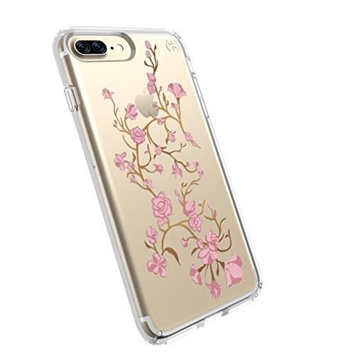 Funda Speck Products Presidio Clear+Print Case for iPhon Pink/Clear