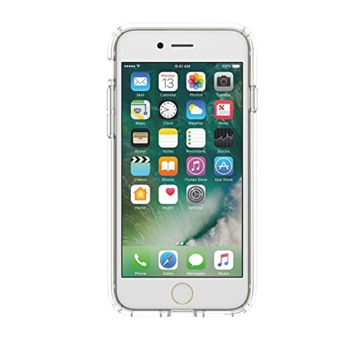 Funda Speck Products Presidio Clear+Print Case for iPhon Pink/Clear