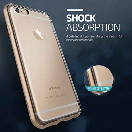 Funda Funda iPhone 6 PLUS y 6s PLUS marca VRS DESIGN (VE r - Dorado