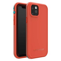 Funda LifeProof FRE Series Waterproof Case for iPhone 11 Tangerine)