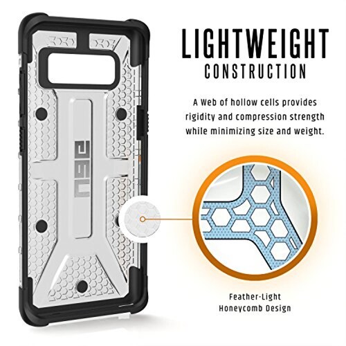Funda URBAN ARMOR GEAR UAG Samsung Galaxy Note8 teléfono sma - Ice)