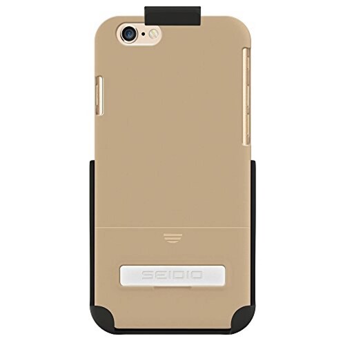 Funda Seidio Surface Case with Metal Kickstand and Holst 6/6S, Gold