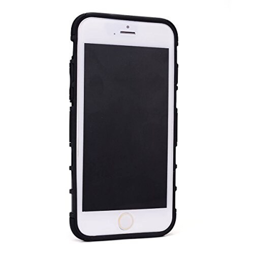 Funda Kroo Rugged Two Piece Kick Stand Case for Apple iP ng - Black