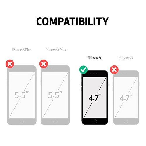 Funda LifeProof FRE iPhone 6 ONLY Waterproof Case (4.7"  lack/Black