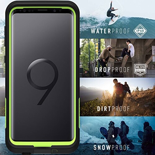 Funda LifeProof FRÉS Series - Carcasa Impermeable para S lack/Lime)