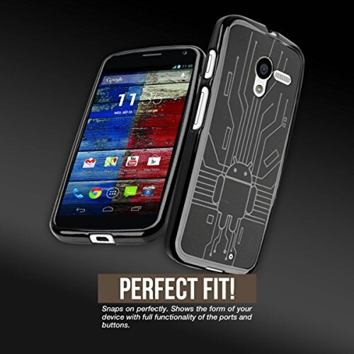 Funda Cruzerlite Caso Bugdroid Circuito Los Bloques de 3 Verde/Rosa