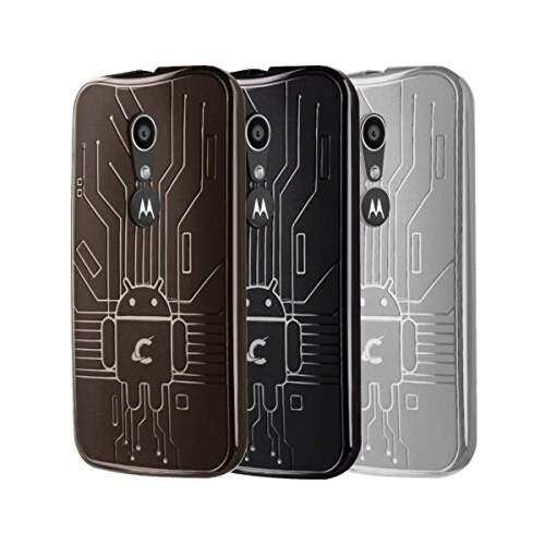 Funda Cruzerlite Caso Bugdroid Circuito Los Bloques de 3 egro/Claro