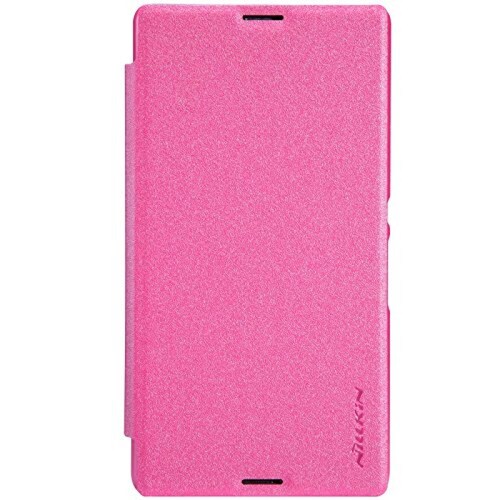 Funda Nillkin XPeriae3-Sparkle-Red Sony Xperia E3 Sparkl enor, Rojo
