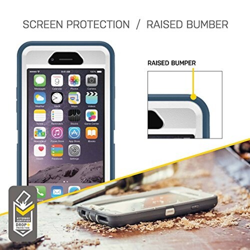 Funda OtterBox DEFENDER iPhone 6/6s Case - Frustration F IGHT TEAL)