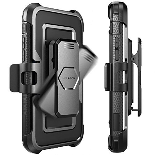 Funda i-Blason Funda iPhone 7 Plus [Armorbox] Case para  2017 Negro