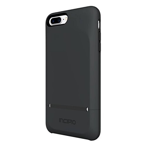 Funda Incipio iPhone 7 Plus Case, STASHBACK [Credit Card us - Black