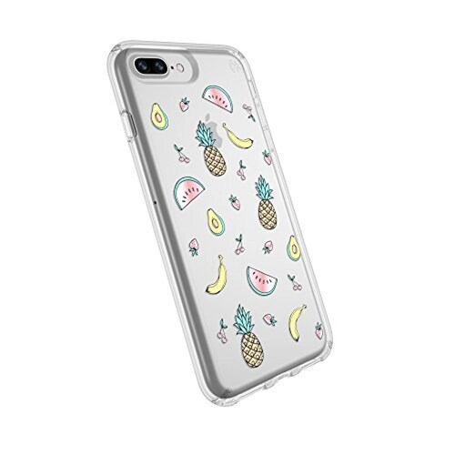 Funda Speck Products Presidio Clear+Print Cell Phone Cas GOLD/CLEAR