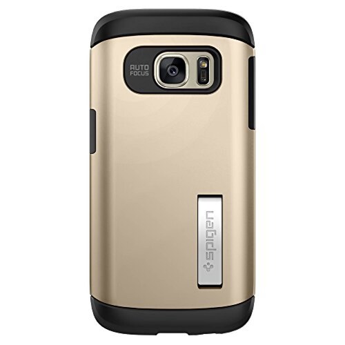 Funda Spigen Funda para Galaxy S7, Slim Armor, con Air C do Champán