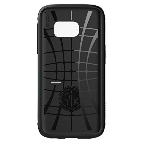 Funda Spigen Funda para Galaxy S7, Slim Armor, con Air C do Champán