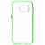 Funda Qmadix Galaxy S7 Case, C Series Ultra-Thin Clear P S7 (Green)