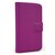Funda Kroo SGN4DHM1 Leather Card Holder Case with Kickst id Magenta