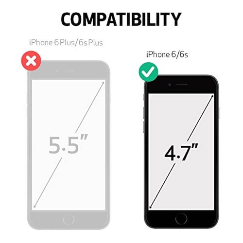 Funda Ztylus Smartphone iPhone 6 Lite Case with 4-In-1 L ng - Black