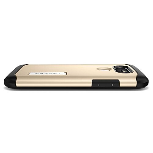 Funda Spigen Slim Armor LG G5 Caso con tecnología Air Cu hampán Oro