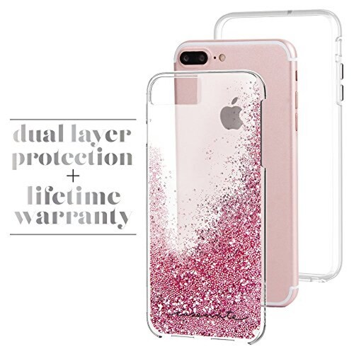 Funda Case-Mate iPhone 8 Plus Case - Waterfall - Cascadi  Rose Gold