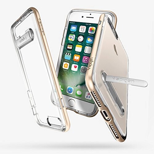 Funda Spigen Funda para iPhone 8 Plus, iPhone 7 Plus, Cr do Champán