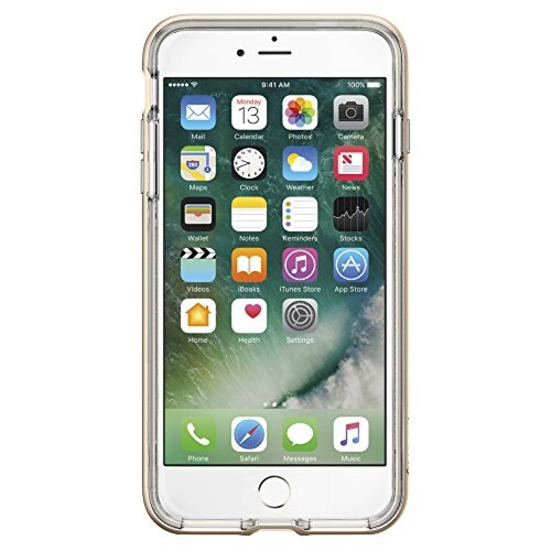 Funda Spigen Funda para iPhone 8 Plus, iPhone 7 Plus, Cr do Champán