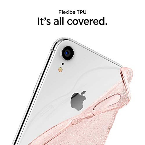 Funda Funda iPhone XR Funda Spigen Liquid Crystal - prot ose Quartz