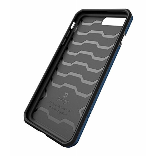 Funda Jaagd Funda para iPhone 8, iPhone 7, Delgada, abso ul Marino)