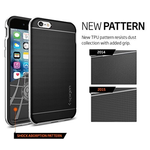 Funda Spigen Neo - Carcasa híbrida para iPhone 6S con pr o Satinado