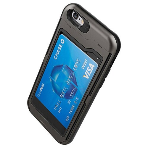 Funda iPhone 6s Funda, Spigen Slim Armor CS - Slim de do is Obscuro