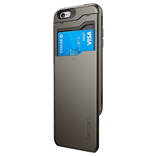 Funda iPhone 6s Funda, Spigen Slim Armor CS - Slim de do is Obscuro