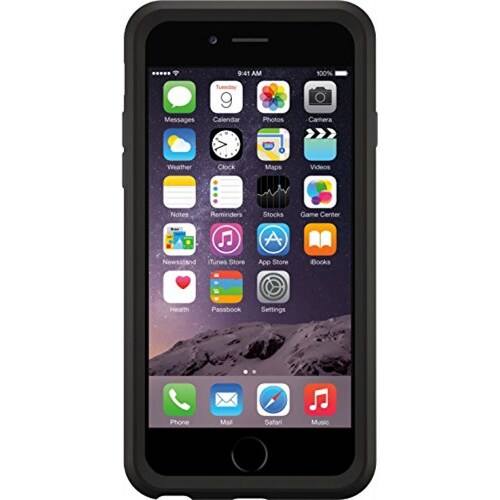 Funda OtterBox Symmetry Clear Series Funda para iPhone 6 dar, Negro