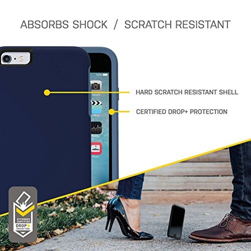 Funda OtterBox Symmetry Clear Series Funda para iPhone 6 dar, Negro
