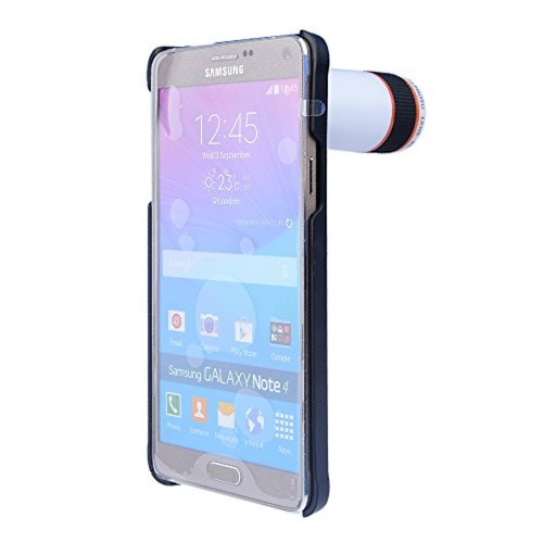 Funda Apexel Samsung Galaxy Note 4 Camera Lens Kit inclu te 4 White