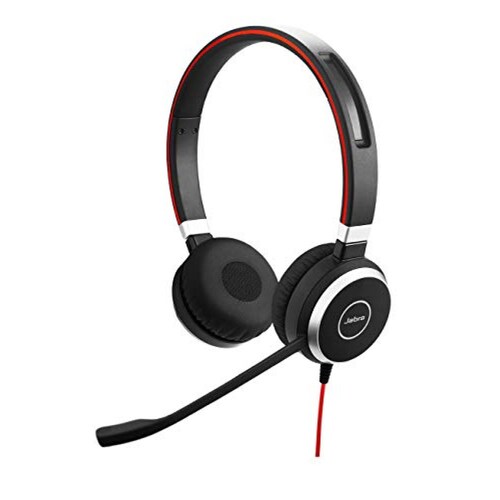Audífonos Jabra Evolve Professional Unified Communicaton  Auriculares  zed, Negro