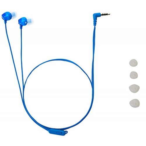 Sony MDREX14APB Audífonos intrauditivos de Silicón, color Azul