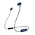 Sony WIXB400  Audífonos inalámbricos InEar con micrófono para llamadas con manos libres , Azul
